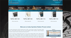 Desktop Screenshot of isrl.co.in